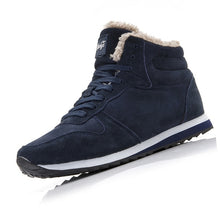 Men Leather Winter Boots